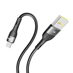 Кабель для заряджання та обміну даними USB Yoki YK-EX11 EXTRA Series USB / MicroUSB 60W 3A/20V 1.2 m Black - мініатюра 6