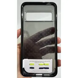 Оригінальний протиударний силіконовий чохол Tech21 Evo Check для Google Pixel 8 Pro (6.7") Smokey Black - мініатюра 6