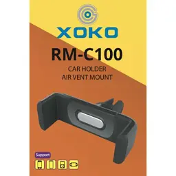 Універсальний автотримач XoKo RMC100 Black (XK-RMC100-BLCK) - мініатюра 4