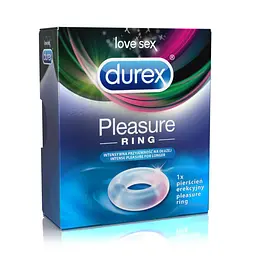 Ерекційне кільце Durex Pleasure Ring (прозорий) - мініатюра 3
