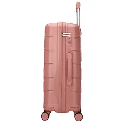 Валіза середня Semi Line 24 дюйми (M) дюйми (M) Polypropylene Pink (T5836-2) - мініатюра 5