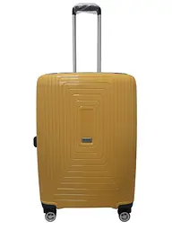 Валіза дорожня Середня (М) Поліпропілен Airtex 241 70л 65x46x26см Жовтий (Yellow) - мініатюра 7