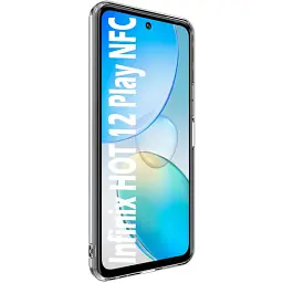 Чохол до мобільного телефона BeCover Infinix HOT 12 Play NFC (X6816D) Transparancy (707638)