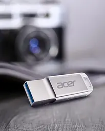 Флеш-накопичувач Acer USB Flash UP310 128GB USB 3.2 Gen1 Metal (BL.9BWWA.582) - мініатюра 9