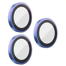 Захисне скло Metal на камеру для Apple iPhone 16 Pro Blueo teh0031380