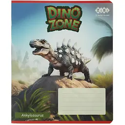 Упаковка зошитів ZiBi Dino 12 аркушів в лінію 25 шт. (ZB25.1751L) - мініатюра 4