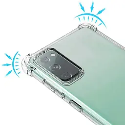 Панель BeCover Anti-Shock для Samsung Galaxy S20 FE SM-G780 Clear (706958) - мініатюра 2
