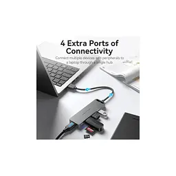 Концентратор VENTION USB 3.0 to 4xUSB 3.0 black (CHLBB-SCB) - мініатюра 5