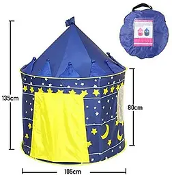 Намет дитячий ігровий UKC Beautiful Cubby house синій - мініатюра 2