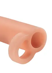 Насадка на пеніс Pipedream Real Feel Enhancer XL 18 см тілесний - мініатюра 2