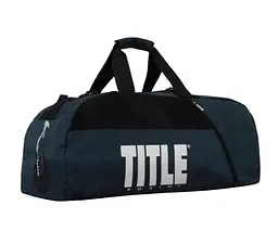 Спортивна сумка TITLE Boxing Champion Sport Bag/Backpack Blue/Black (TBAG46 BL/BK) - мініатюра 4