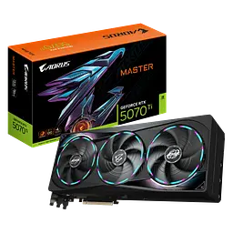 Відеокарта GeForce RTX 5070 Ti 16GB Gigabyte AORUS Master (GV-N507TAORUS M-16GD)