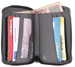 Гаманець Lifeventure Recycled RFID Bi-Fold Wallet Сірий - мініатюра 4