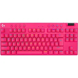 Клавіатура Logitech G PRO X TKL Lightspeed Gaming Magenta (920-012159)