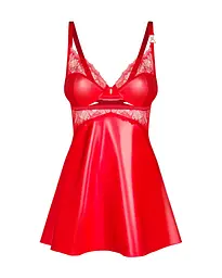 Сорочка Obsessive Aliosa, 2XL/3XL (червоний) - мініатюра 6