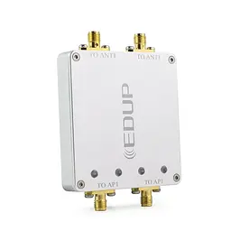 Дводіапазонний підсилювач з антеною Wi-Fi 2.4/5.8 EDUP EP-AB022 бустер розширювач вайфай (18638) - мініатюра 4
