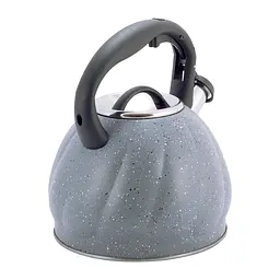 Чайник із свистком Kamille KM-1073 3 л сірий - мініатюра 4