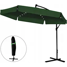 Садова парасоля GardenLine GAO1510 з LED підсвіткою Green [144769] - мініатюра 4