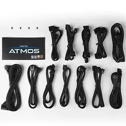 Блок живлення 750W Chieftec ATMOS CPX-750FC ATX 3.0 120 mm, 80+ GOLD, Cable management, retail (CPX-750FC) - мініатюра 4