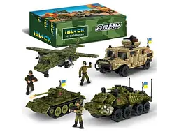 Конструктор Військовий транспорт, iBlock (PL-921-430), від 280 до 385 дет.,
