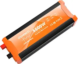 Інвертор автомобільний Choetech 12\220V 5500W (2500Вт), чиста синусоїда - мініатюра 4