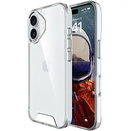 Чохол TPU Space Case transparent для Apple iPhone 17 Air (6.5) Прозорий - мініатюра 2