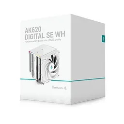Кулер процесорний DeepCool AK620 Digital SE WH (R-AK620-WHADMN-GJD) - мініатюра 2