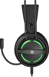 Ігрова гарнітура Defender Dexter RGB кабель 2.2 м чорна - мініатюра 6