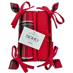 Набір рушників Soho 40x60см Sell Red 2 шт pbe0050712