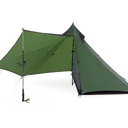 Намет Naturehike NH17T030-L надлегкий із гострою верхівкою темний зелений - мініатюра 2