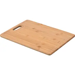 Дошка кухонна Ardesto Midori з жолобом бамбук 33х24х1.5 см (AR1433BAM) - мініатюра 2