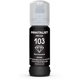 Чорнило Printalist Epson L3100/3110/3150 70г Black (PL103BK)
