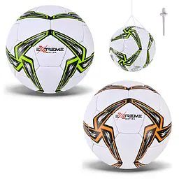 М’яч футбольний Extreme motion, 420 г, матеріал PU, 32 панелі, розмір №5 - мініатюра 2