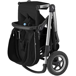 Детская коляска Thule Sleek Aluminum/Midnight Black [11000002] [107618] - мініатюра 4