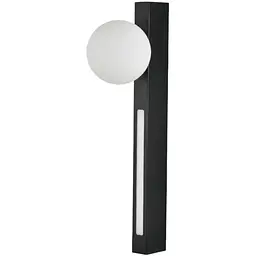 Бра Zuma Line 5905316670747 Lund G9+LED 2x40W+6W 4000K 360Lm IP20 чорний