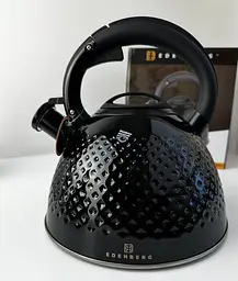 Чайник із свистком Edenberg EB-8854-Black 3 л чорний
