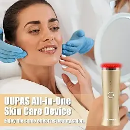Світлотерапевтичний масажер UUPAS U7 для обличчя та шиї з червоним світлом для підтяжки шкіри та боротьби зі зморшками - мініатюра 2