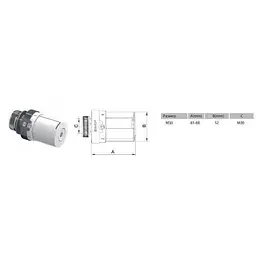 Термоголовка Arco VA3 TB930 880020 - мініатюра 2