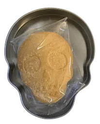 Печиво Череп Halloween Skull у металевій коробці 1шт - мініатюра 2