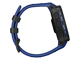 Смарт-годинник Garmin Instinct 3 45mm AMOLED Black with Blue Band (010-02936-03/43) - мініатюра 6