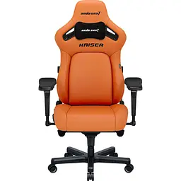 Геймерське крісло Anda Seat Kaiser 4 L Leather Blaze Orange [AD12YDDC-L-20-O-PV/C] [121785]