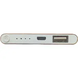 УМБ Power Bank Pineng 9800mAh повербанк зовнішній акумулятор Gold (11245) - мініатюра 3