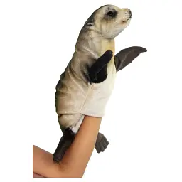 Мягкая игрушка на руку Hansa Hansa Тюлень маленький, серия Puppet, 35 см