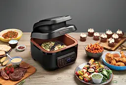 Мультипіч Russell Hobbs SatisFry Air & Grill 1745Вт 5.5л алюміній/пластикчорно-оранжевий - мініатюра 9
