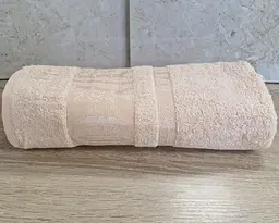 Турецький бамбуковий махровий рушник Zeron 70х140 Bamboo Peach - мініатюра 3