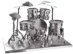 Колекційна модель PIECECOOL DRUM SET SILVER P032-S
