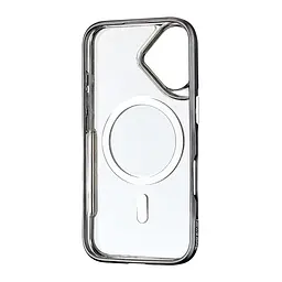 Чохол Metal Frame with MagSafe iPhone 16 Black - мініатюра 3