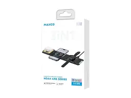 Бездротовий зарядний пристрій Maxco 3in1 15 W multi-compatibility чорний (MCW-02) - мініатюра 5