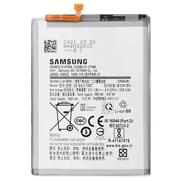 Акумулятор EB-BA217ABY, Samsung A022 Galaxy A02 /A125 /A127 /A135 /A047 /A217, 5000mAh, оригінал PRC