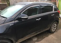 Дефлектори вікон ветровики для Kia Sportage 2010-2015 4 шт (Auto Clover) - мініатюра 3